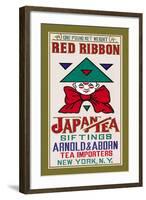 Red Ribbon Brand Tea-null-Framed Art Print