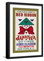 Red Ribbon Brand Tea-null-Framed Art Print