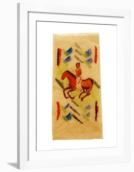 Red Rider, 1913-Wassily Kandinsky-Framed Giclee Print