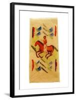 Red Rider, 1913-Wassily Kandinsky-Framed Giclee Print