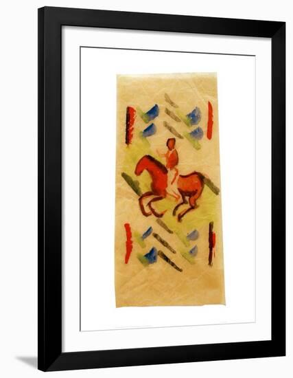 Red Rider, 1913-Wassily Kandinsky-Framed Giclee Print