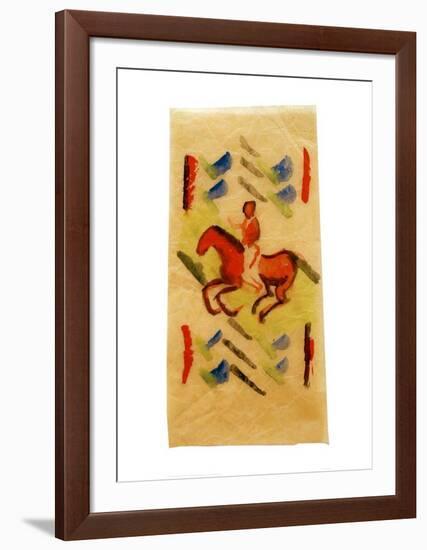 Red Rider, 1913-Wassily Kandinsky-Framed Giclee Print