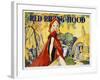 Red Riding Hood Color Print-null-Framed Giclee Print