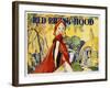 Red Riding Hood Color Print-null-Framed Giclee Print