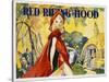 Red Riding Hood Color Print-null-Stretched Canvas