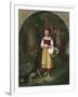 Red Riding Hood: 'Rothkaeppchen'-Eduard Steinbruck-Framed Giclee Print