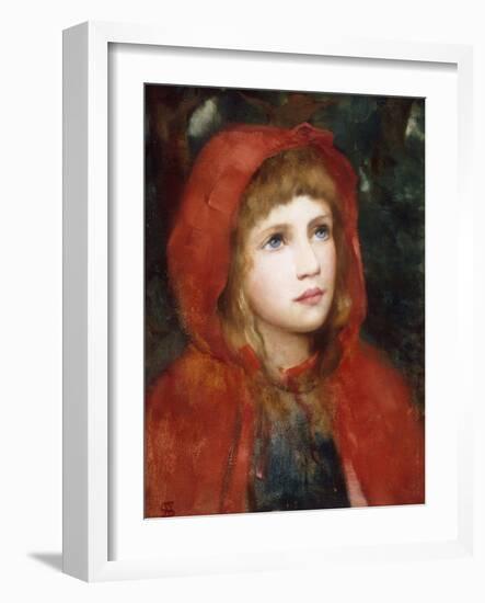 Red Riding Hood-William M^ Spittle-Framed Giclee Print