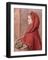 Red Riding Hood-John Everett Millais-Framed Giclee Print