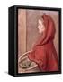 Red Riding Hood-John Everett Millais-Framed Stretched Canvas