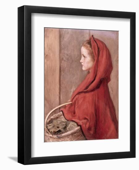 Red Riding Hood-John Everett Millais-Framed Giclee Print