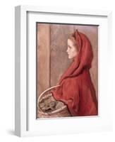 Red Riding Hood-John Everett Millais-Framed Giclee Print