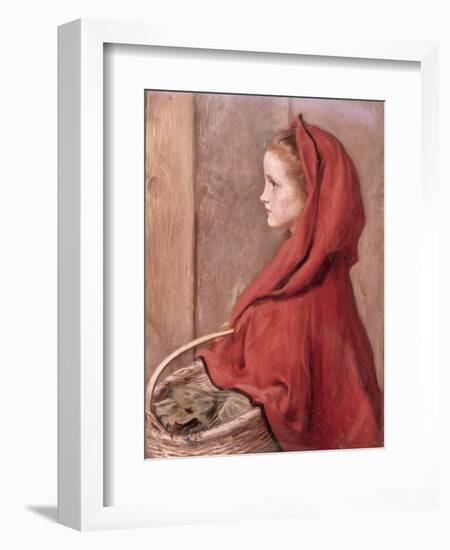 Red Riding Hood-John Everett Millais-Framed Giclee Print