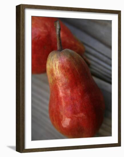 Red Ripe Pear II-Nicole Katano-Framed Photo