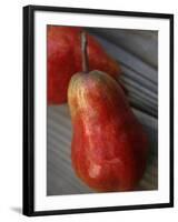 Red Ripe Pear II-Nicole Katano-Framed Photo