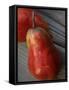 Red Ripe Pear II-Nicole Katano-Framed Stretched Canvas