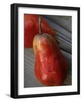 Red Ripe Pear II-Nicole Katano-Framed Photo