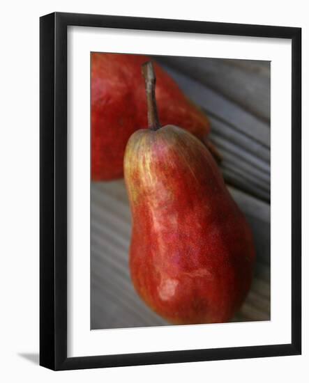 Red Ripe Pear II-Nicole Katano-Framed Photo