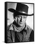RED RIVER, 1948 directed by HOWARD HAWKS John Wayne (b/w photo)-null-Framed Stretched Canvas