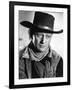 RED RIVER, 1948 directed by HOWARD HAWKS John Wayne (b/w photo)-null-Framed Photo