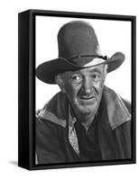 RED RIVER, 1948 directed by HOWARD HAWKS Walter Brennan (b/w photo)-null-Framed Stretched Canvas