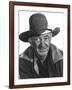RED RIVER, 1948 directed by HOWARD HAWKS Walter Brennan (b/w photo)-null-Framed Photo
