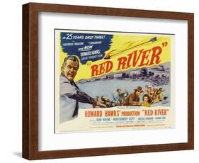 Red River, 1948-null-Framed Art Print