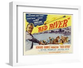 Red River, 1948-null-Framed Art Print