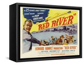 Red River, 1948-null-Framed Stretched Canvas