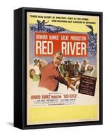 Red River, 1948-null-Framed Stretched Canvas