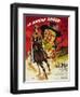 Red River, French Movie Poster, 1948-null-Framed Art Print