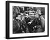 Red River, from Left: Noah Beery Jr., Montgomery Clift, Walter Brennan, 1948-null-Framed Premium Photographic Print