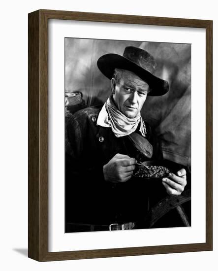 Red River, John Wayne, 1948-null-Framed Photo