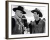 Red River, John Wayne, Montgomery Clift, 1948-null-Framed Photo