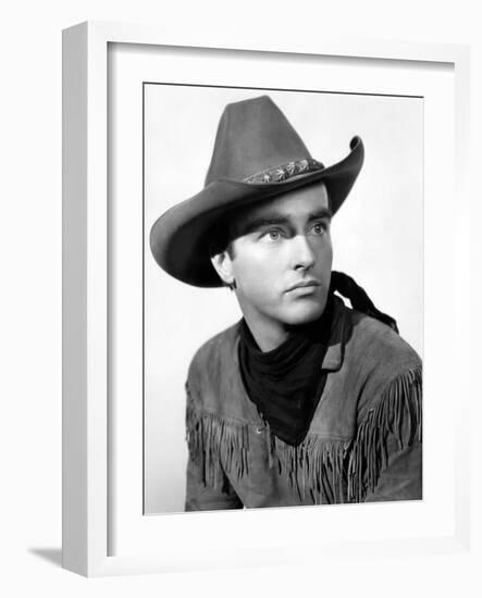 Red River, Montgomery Clift, 1948-null-Framed Photo