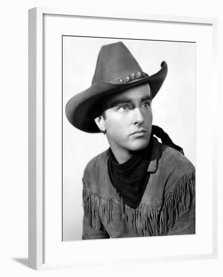 Red River, Montgomery Clift, 1948-null-Framed Photo