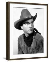 Red River, Montgomery Clift, 1948-null-Framed Photo