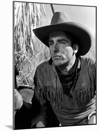 Red River, Montgomery Clift, 1948-null-Mounted Photo