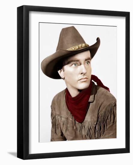 RED RIVER, Montgomery Clift, 1948-null-Framed Photo