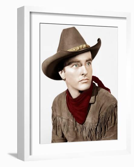 RED RIVER, Montgomery Clift, 1948-null-Framed Photo