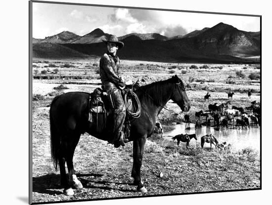 Red River, Montgomery Clift, 1948-null-Mounted Photo