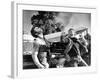 Red River, Montgomery Clift, John Wayne, 1948-null-Framed Photo