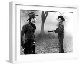 Red River, Montgomery Clift, Noah Beery Jr., 1948-null-Framed Photo