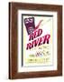 Red River - Movie Poster Reproduction-null-Framed Photo