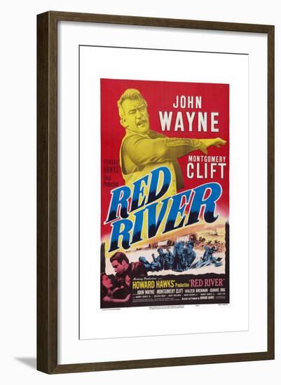 Red River-null-Framed Art Print