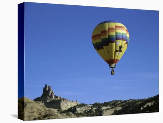 Red Rock Balloon Festival, New Mexico, USA-null-Stretched Canvas