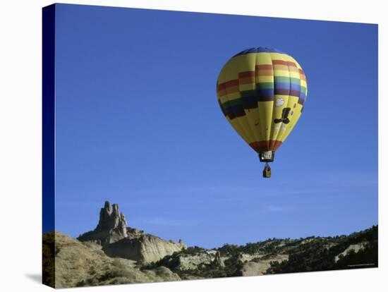 Red Rock Balloon Festival, New Mexico, USA-null-Stretched Canvas