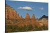 Red Rock, Bell Rock Pathway, Coconino NF, Sedona, Arizona, USA-Michel Hersen-Stretched Canvas