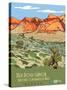 Red Rock Canyon National Conservation Area-Bureau of Land Management-Stretched Canvas