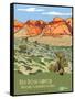 Red Rock Canyon National Conservation Area-Bureau of Land Management-Framed Stretched Canvas