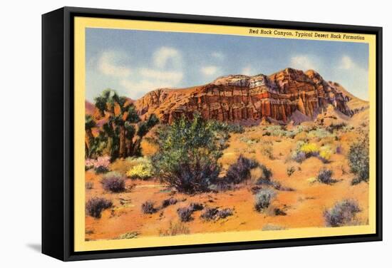 Red Rock Canyon, Nevada-null-Framed Stretched Canvas